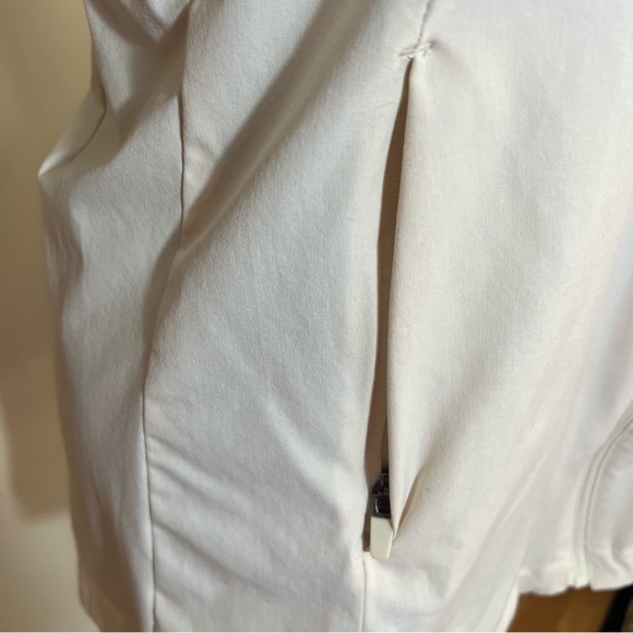 All In Motion Off White Hooded Lightweight Zip Up Jacket Size S - Picture 3 of 8